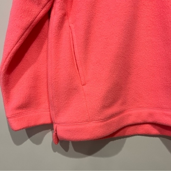 J. Crew Sherpa fleece button-front tunic pullover sweatshirt - Picture 10 of 13